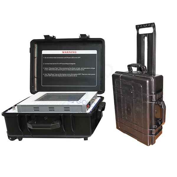 GDVA-405 Transformador automático de corrente e testador de transformador de tensão, analisador CT PT