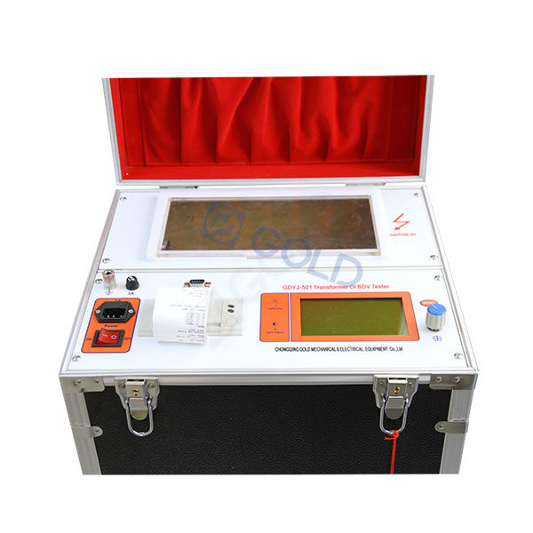 GDYJ-501 China Preço barato IEC60156 Transformer Oil BDV Test Kit