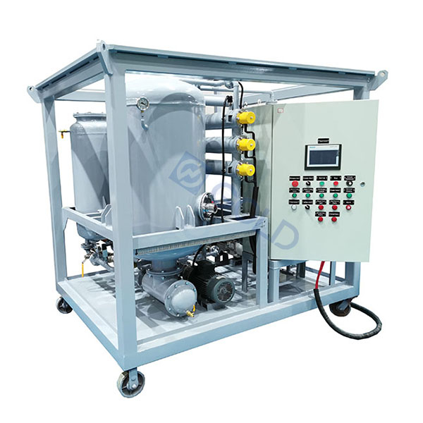 Purificador de óleo de transformador de alta tensão de alto vácuo ZJA, máquina de filtragem de óleo isolante